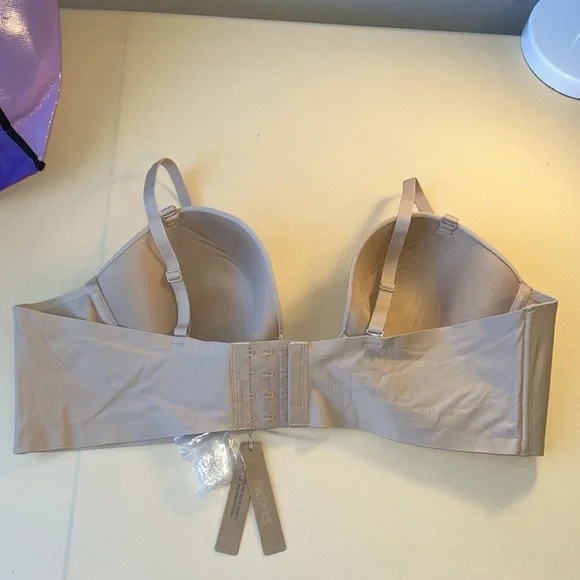 Nude U-Plunge Longline Bra - Picture 4 of 5
